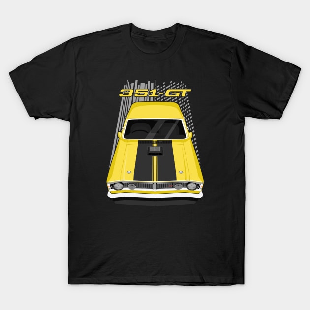 Ford Falcon XY GTHO Phase 3 - Yellow T-Shirt by V8social